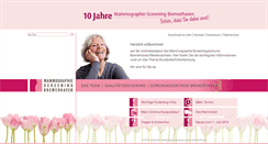 Desktop Screenshot of mammascreening-bremerhaven.de